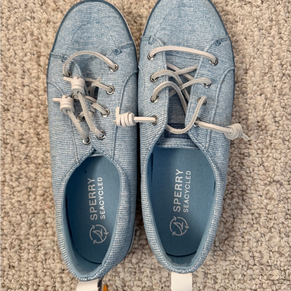 Sperry womens Light Blue Sneakers